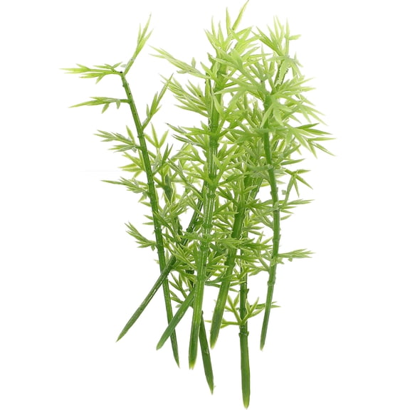 NICEXMAS Nicexmas Simulation Trees Green Plastic for Decor and DIY Projects 100Pcs