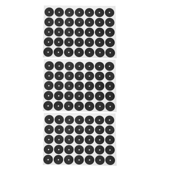 NICEXMAS Pool Table Practice Spots Precision Black Billiard Accessories 105Pcs