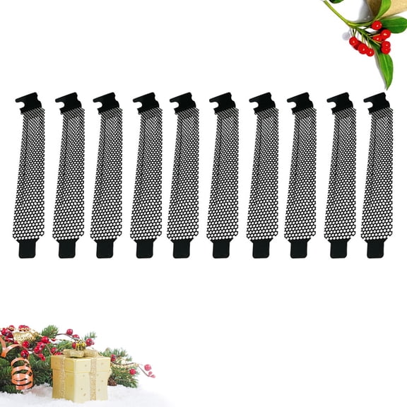 NICEXMAS 10Pcs Pci Slot Cover Black Mesh Computer Chassis Block for Pc Case Ventilation