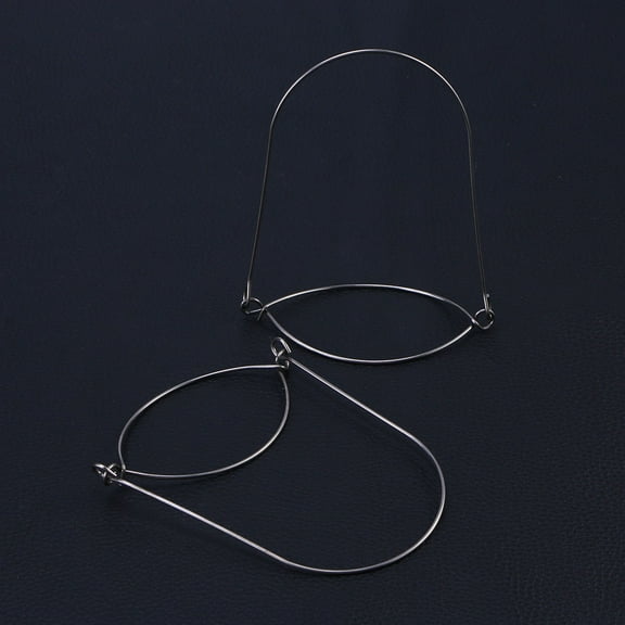 NICEXMAS 10Pack Mason Jar Holders for Hanging Made from Stainless Steel Wire