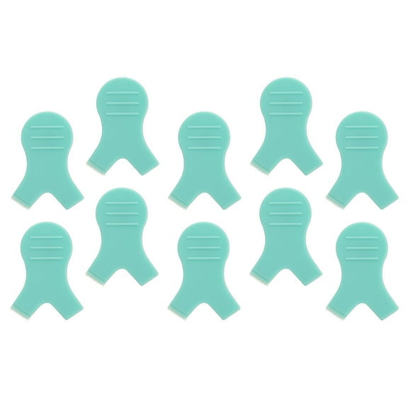 NICEXMAS Eyelash Perm Tool Plastic 10Pcs 1.7x1.3in