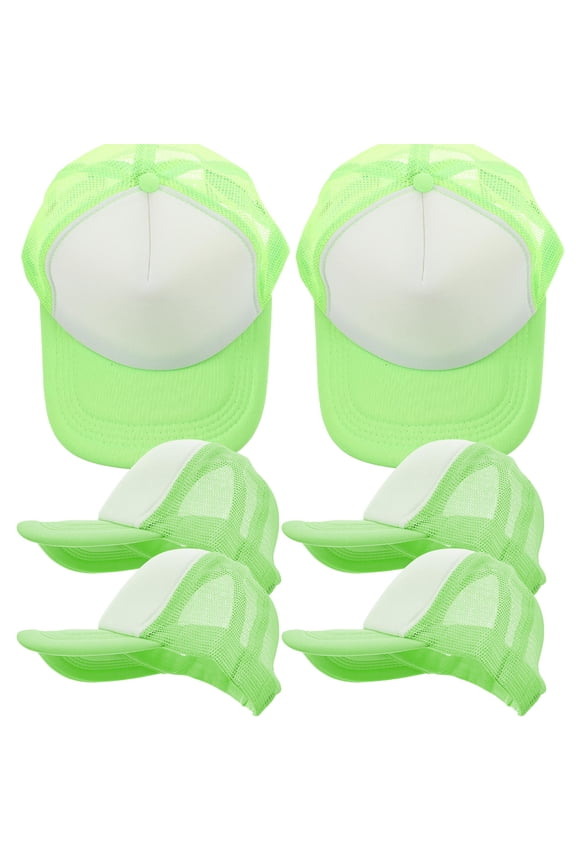 10- Mesh Baseball Caps Blank for Sublimation, Heat Transfer, Custom Design and Crafting