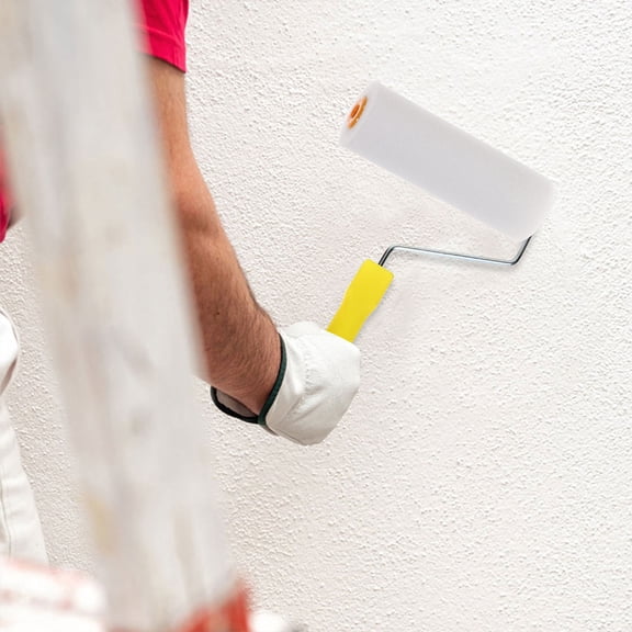 NICEXMAS Foam Abs Paint Roller Assorted Color 10Pcs Round