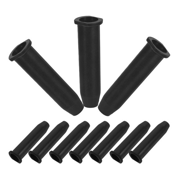 NICEXMAS 10Pcs Plastic Patio Planter Pole Components Grey Easy to Assemble for Window Garden Boxes