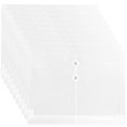 NICEXMAS 10Pcs Transparent Plastic Document Organizer Folder with ...