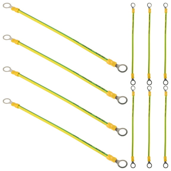 NICEXMAS Car Ground Wire Kit Battery Cables Copper 10Pcs