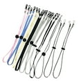 thumbnail image 1 of NICEXMAS 10Pcs Soft Polyester Face Mask Lanyard Adjustable Strap with Windproof Fixed Button, 1 of 8
