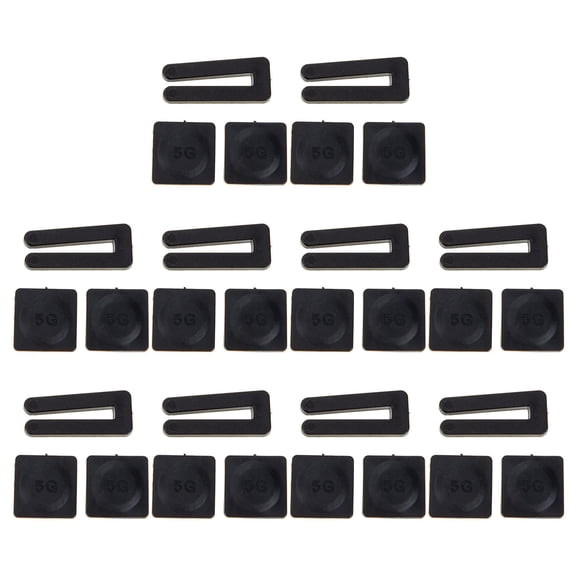 NICEXMAS Celing Fan Balance Kit Plastic 10 Sets 2.5X2.5X0.2in