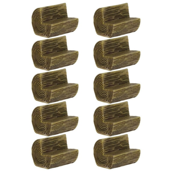 NICEXMAS 10pcs Mini Resin Base Risers for Decor, Assorted Colors, Perfect for -Scene Display and Craft Making