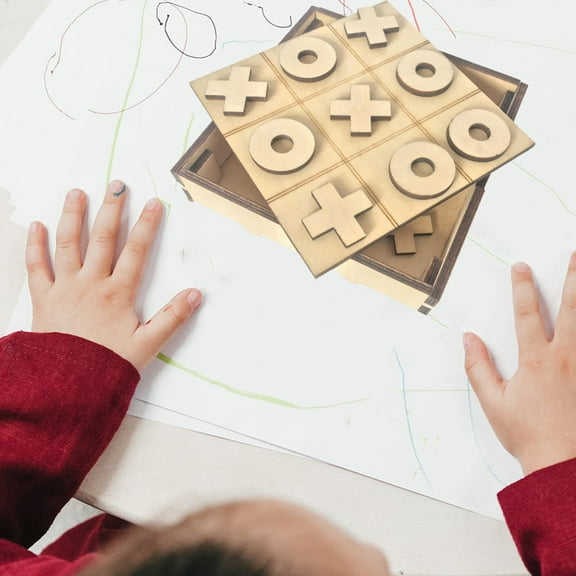 NICEXMAS Board Games Toe Wooden Board Games Synthetic Material 1 Set