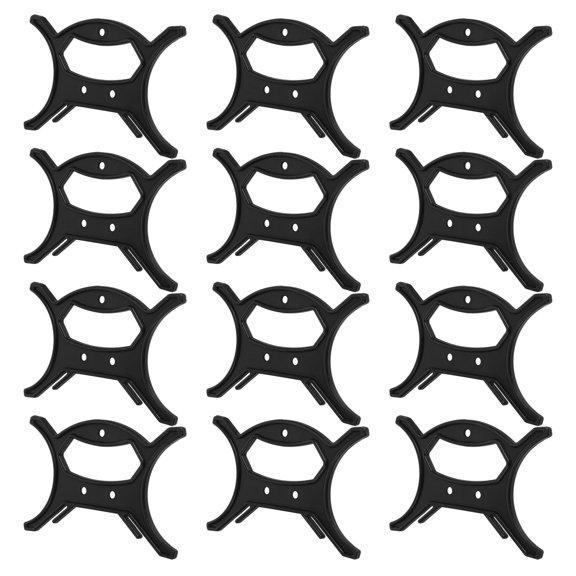 NICEXMAS 12Pcs Rope Winder with Handle Plastic Storage Reel for Christmas Lights and Extension Cords