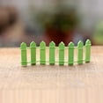 thumbnail image 1 of NICEXMAS Garden Mini Fence Micro Landscape Fences Wood 14Pcs, 1 of 4