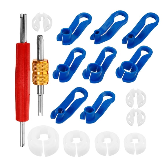NICEXMAS 16-Piece Plastic Quick Disconnect Tool Set for Mechanics, Multi-Color Versatile Line Removal Kit