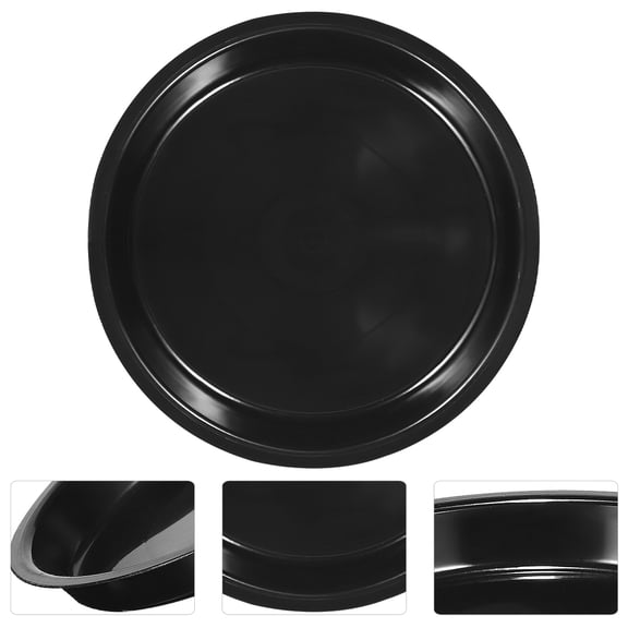 NICEXMAS 16Pcs Round Planter Drip Tray for Flowerpot Holder in Home and Terrace with Flat Edge Design