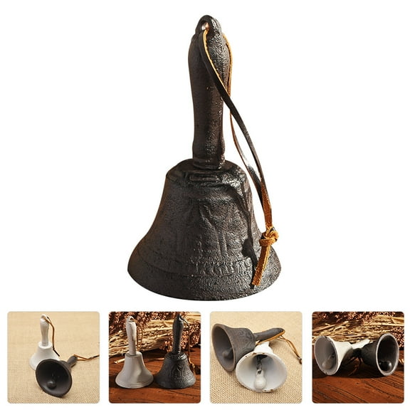 NICEXMAS 1PC Metal Dinner Bell Rustic Signal Bell for Friends Gathering