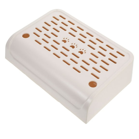 NICEXMAS Litter Collection Ramp Cat Litter Ramp ABS Khaki Elderly Cats Home Use 1Set