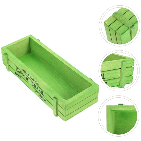NICEXMAS 1Pack Decorative Flower Pot Green Succulent Planter for Shopping Malls