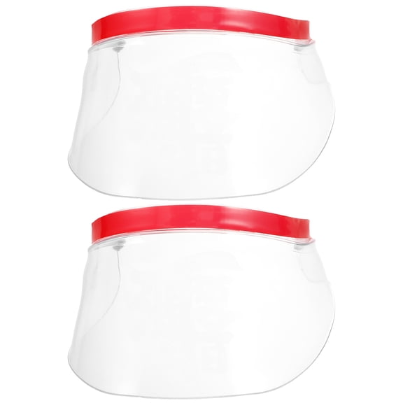 NICEXMAS 1Pair Transparent Car Mirror Rain Visor Side Mirror Guard Adhesive Rearview Cover