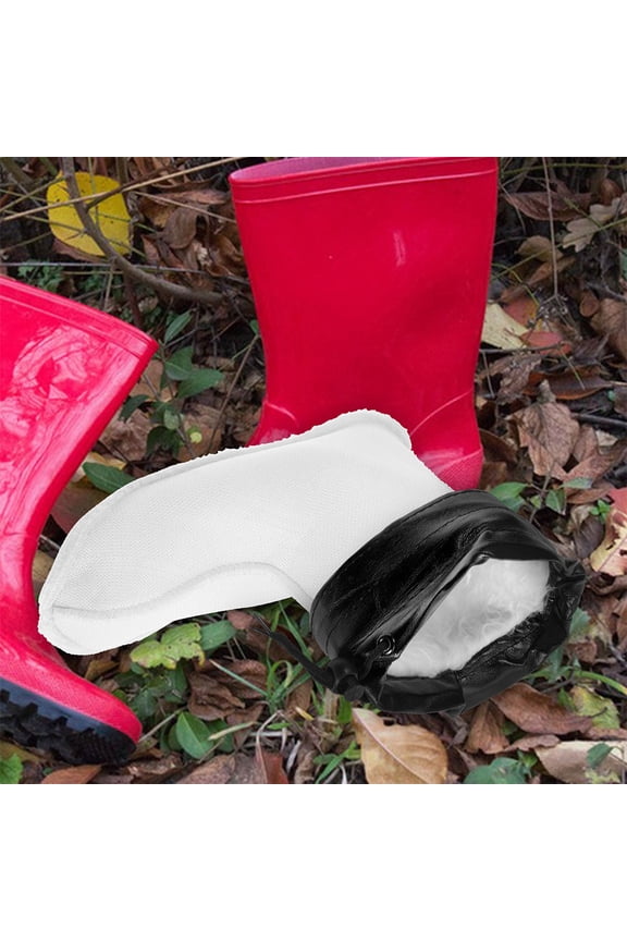 1 Pair Plush Boot Liner Inserts for Outdoor Rain Boots, Insulated, Warm, Comfortable, Multiple Color Choices