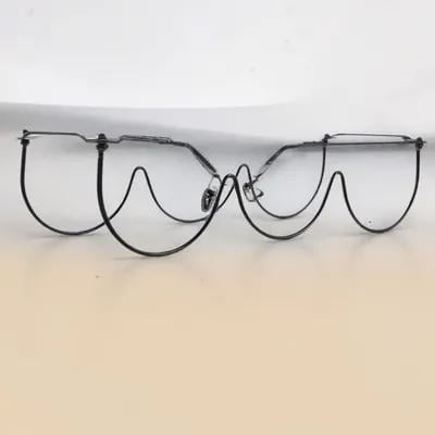 NICEXMAS 1Pc Black Wine Hanging Rack Under Cabinet Wine Bottle Holder for Storage and Display