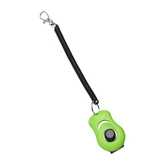 NICEXMAS Dog Trainer Clicker Abs Green 1PC with Clicker Sound for Pet Training