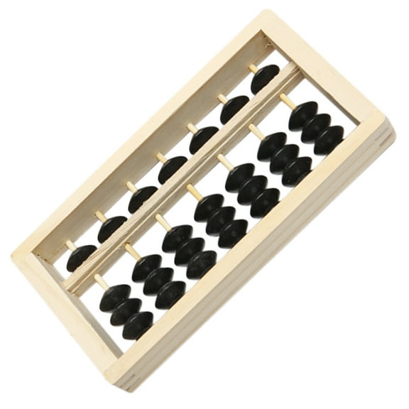 NICEXMAS Wooden Chinese Abacus for Kids Educational Tool, 1 Pc Counting Frame for Learning Math Skills