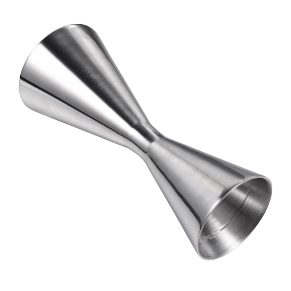 NICEXMAS 1Pc Plated Silver Bell Jigger Bartending Measuring Cup for Restaurant and Home Use