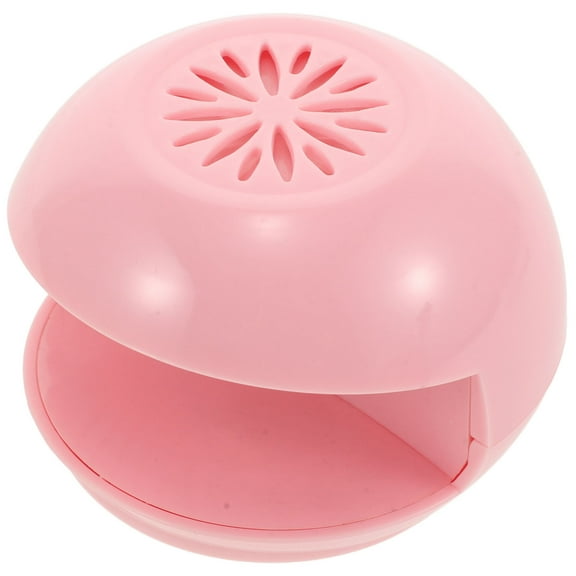 NICEXMAS 1Pcs USB Nail Dryer Portable Mini Fan Shape for Quick Drying Nails Professional Use Pink