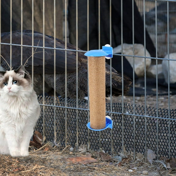 NICEXMAS Cat Scratching Post Replacement with Space Saving Design for Cage Use and Active Cats