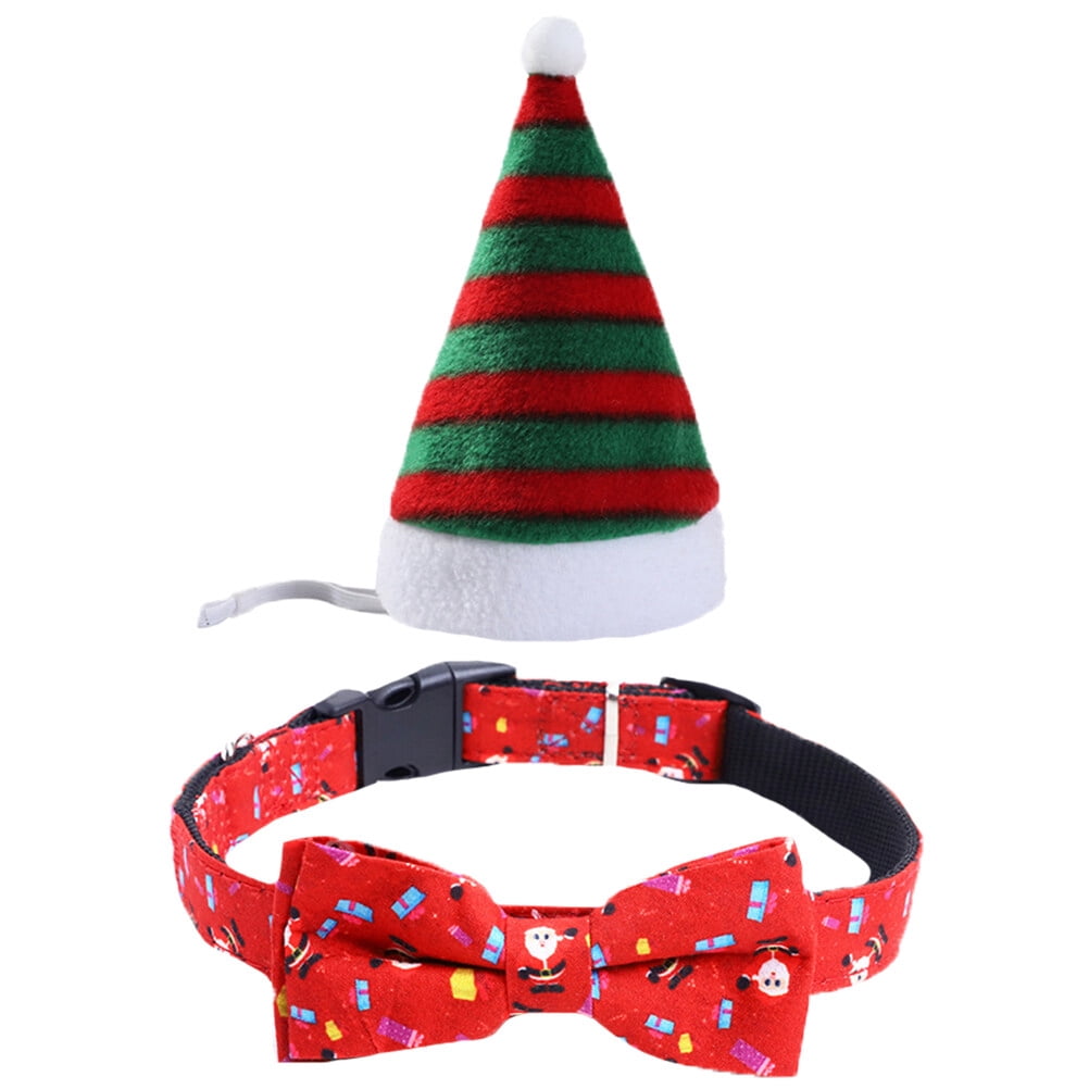 nicexmas-2-pcs-small-dog-outfits-dog-collars-puppies-dog-santa-costume