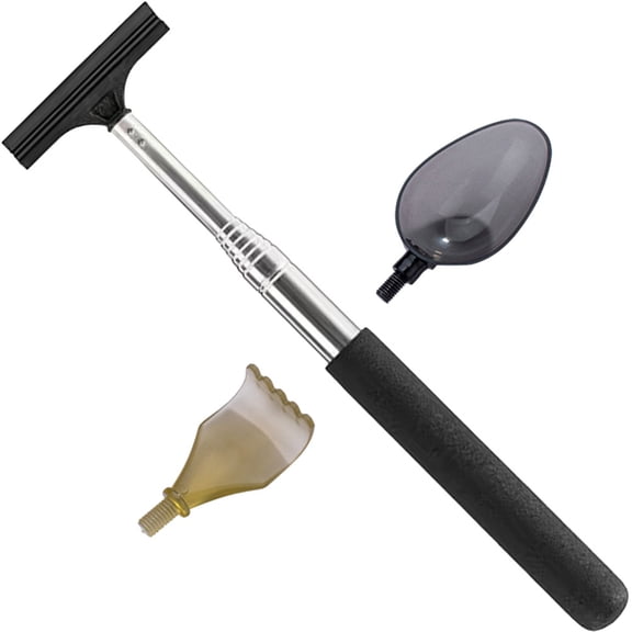NICEXMAS Car Window Squeegee with Soft Rubber Blade and Ergonomic Handle for Windshield, Mirrors, and Automotive Glass Cleaning