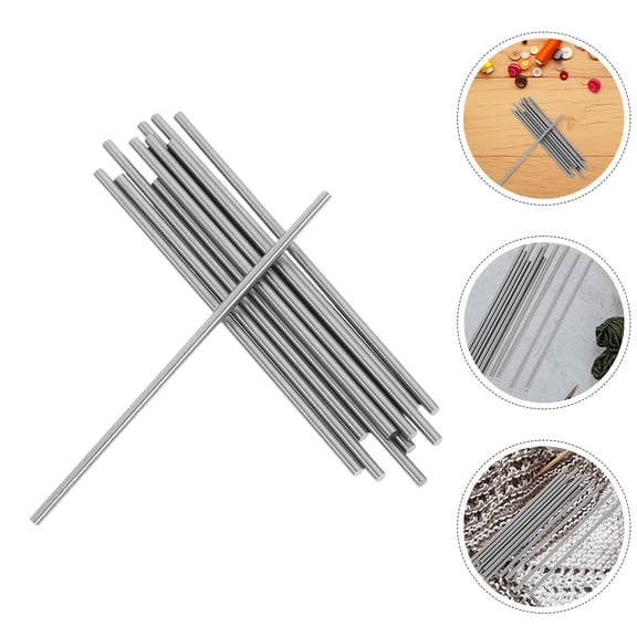 NICEXMAS 20 Pcs Crochet Blocking Kit Blocking Tools for Knitting Knitting Block Board Pins Crochet Board Pin Stainless Steel