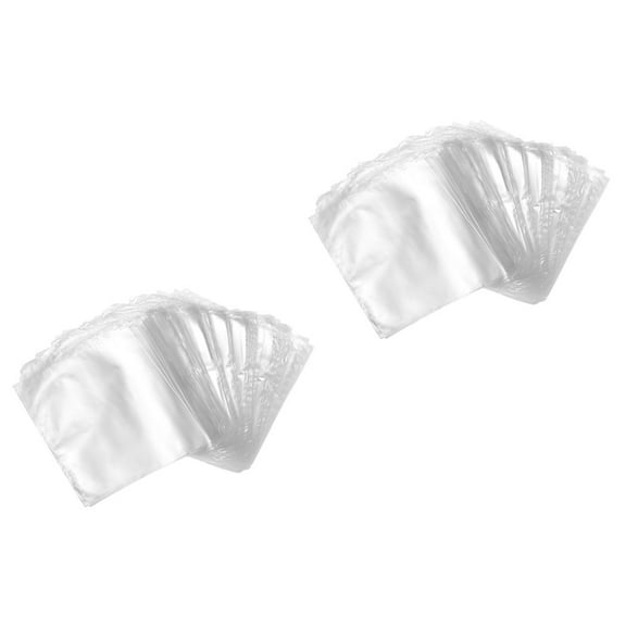 NICEXMAS Transparent Heat Shrink Wrap Bags for Soap and Home Use Made from Film 200pcs