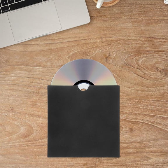 NICEXMAS 20-Pack Kraft Paper Disc Sleeves for CD DVD Storage and , Ideal for Organizing and Safeguarding Discs