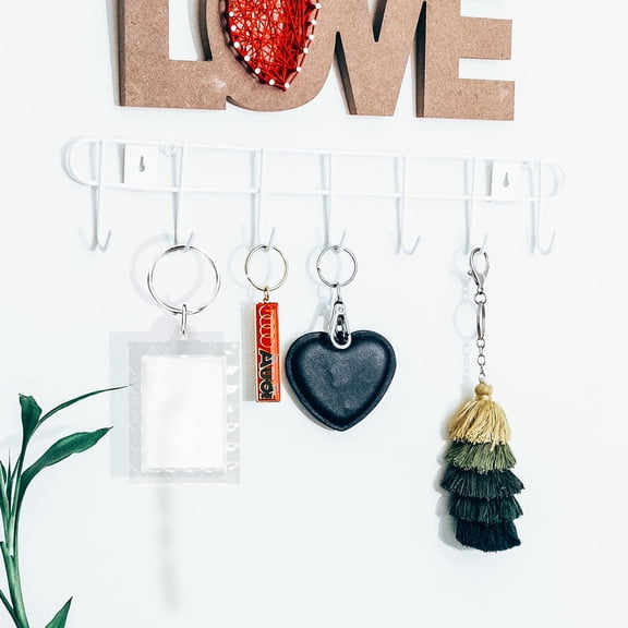 NICEXMAS 24-Pack Acrylic Photo Frame Keychains for Car Keys, Bags, Accessories - and Practical Set