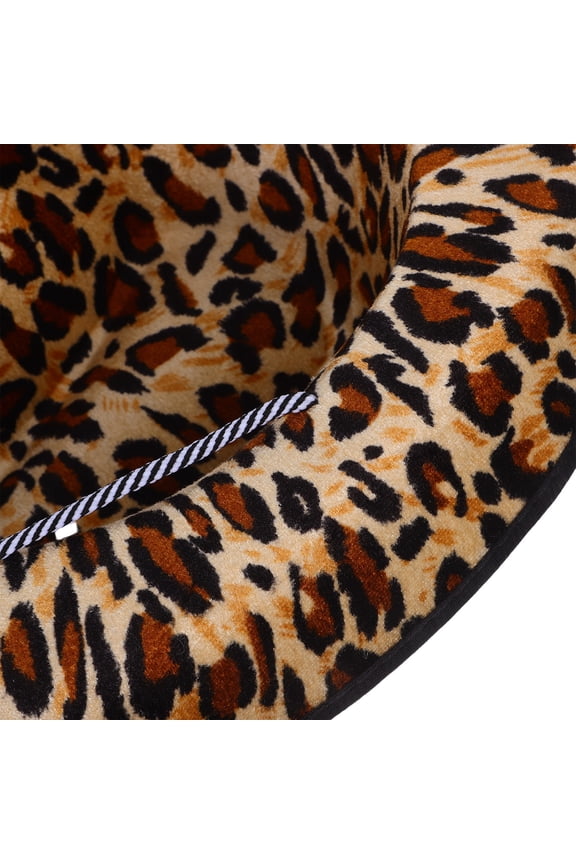 2-Pack Leopard Print Western Hats for Men and Women, Stylish Fashion Headwear Accessories, Versatile and Trendy