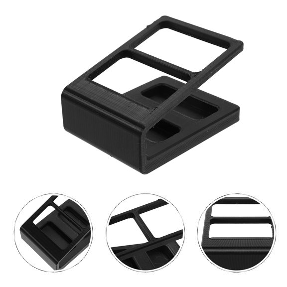 NICEXMAS 2Pcs Bedroom Remote Organizer with Upright Design and Multi Slot Compartments for Home Use
