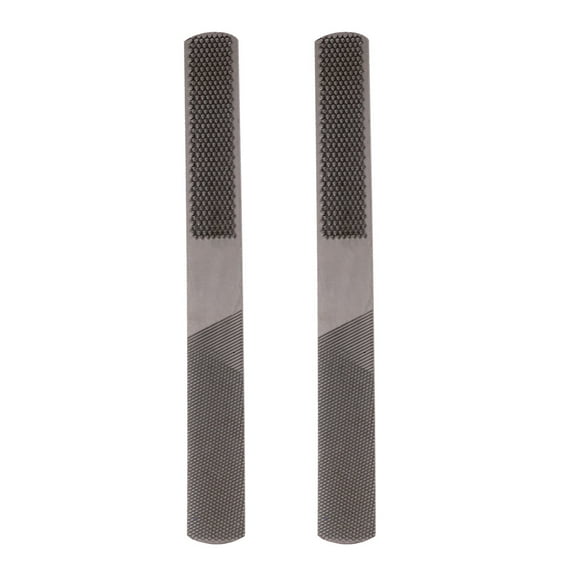 NICEXMAS 2-Pack 8 Inch Carbon Steel Rasp Files for Woodworking, Carpentry Tools and Equipment Hand Files