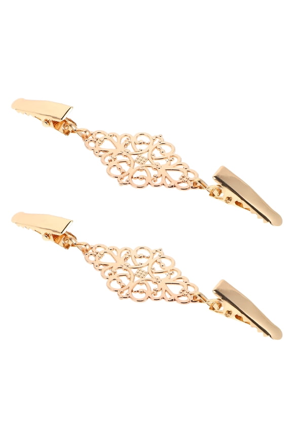 2-Pack Zinc Alloy Cinch Clips for Womens Clothing, Shawls, Sweaters, and Fashion Accessory Securing