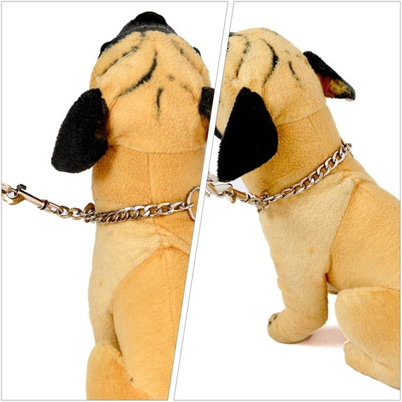 NICEXMAS 2Pcs Dog Collar Connector Metal Silver Heavy Duty for Dog Collar Daily Use