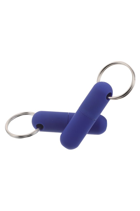 2Pcs Elegant Metal Cigar Hole Opener Tool Keychain for Versatile Use At Home