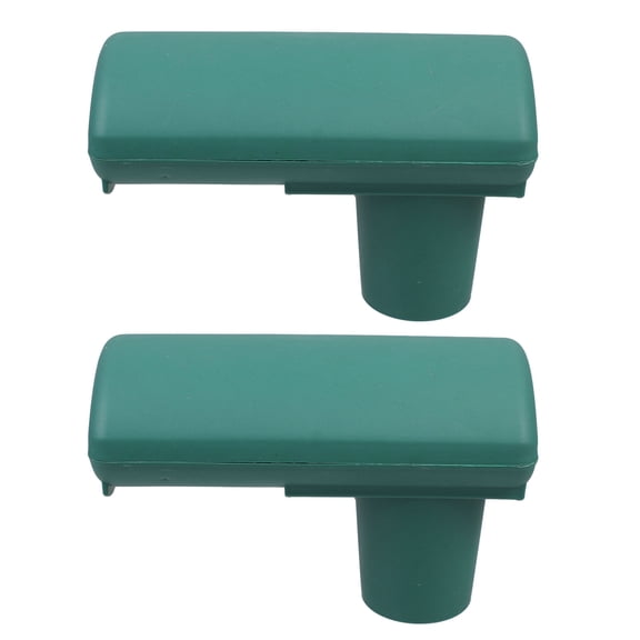 NICEXMAS 2Pcs Gutter Guard Filter Green PP Prevent Blockages Outdoor Garden Homeowners