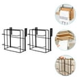thumbnail image 1 of NICEXMAS Over Cabinet Door Rack Towel Organizer 2-Pack Kitchen Storage Holder, 1 of 8