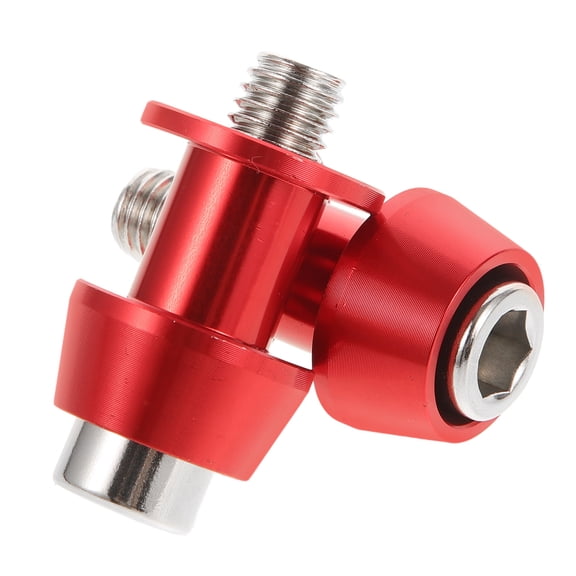 NICEXMAS 2Pcs Red Aluminum Alloy Motorcycle Swingarm Spools for Rear Stand Attachment