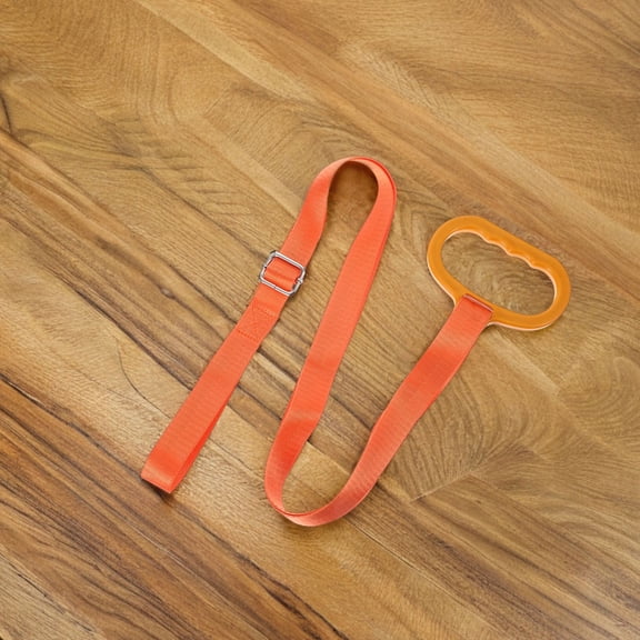NICEXMAS 2Pcs Adjustable Orange Hunting Drag Tool with Stand Assist Feature and Heavy Duty Hauling Strap