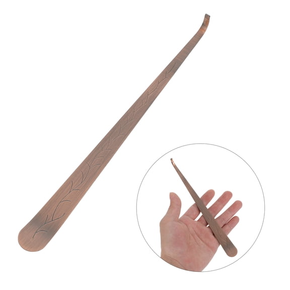 NICEXMAS Stainless Steel Candle Snuffer Red Bronze Wick Dipper Tool for Home 2Pcs