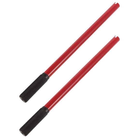 NICEXMAS 2-Pack Red Hydraulic Floor Jack Pole Lever Replacement Parts for Heavy Duty Machine Use and Repair