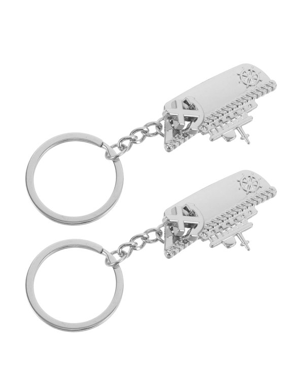 Zinc Alloy Nautical Sailing Keychain Ideal Gift for Boat Owners 2Pcs