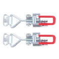 thumbnail image 1 of NICEXMAS 2Pcs Toggle Latches Rectangular Galvanized Iron for Storage Boxes Tool Boxes Clamping, 1 of 8