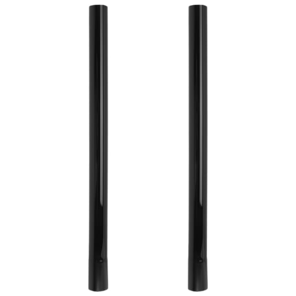 NICEXMAS Vacuum Extension Wand Vacuum Extender Rod Black Abs 2Pcs